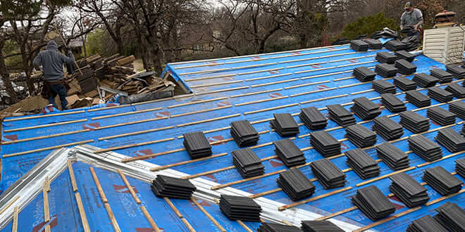 tile or metal roofing system compare an asphalt shingle